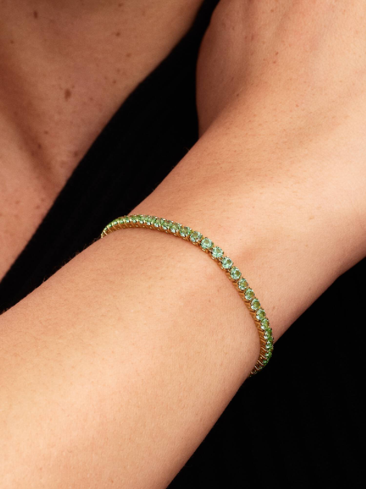 Pulseira Riviera Verde Brilhante