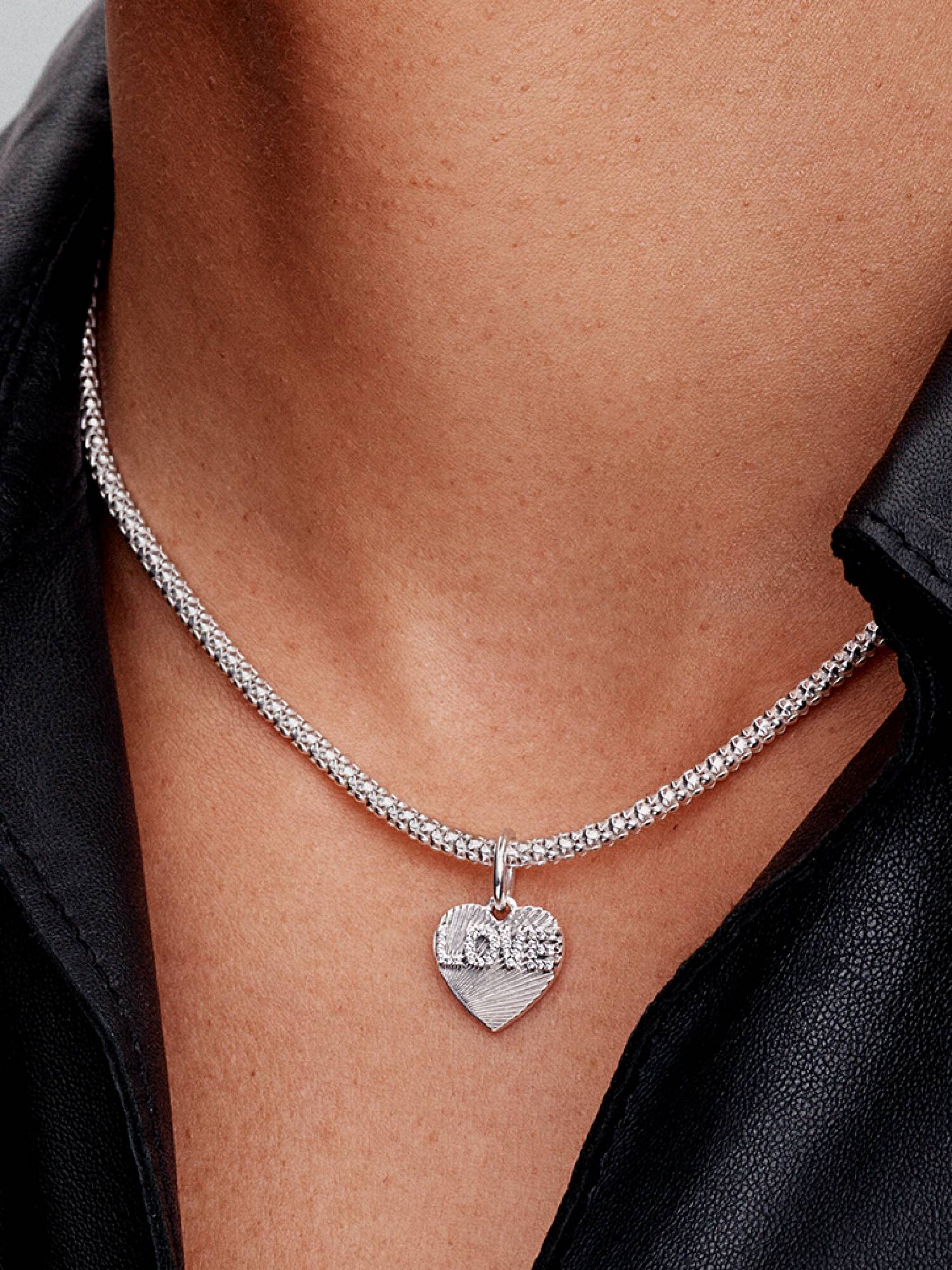 Charm Pendente Gravável Coração de Amor