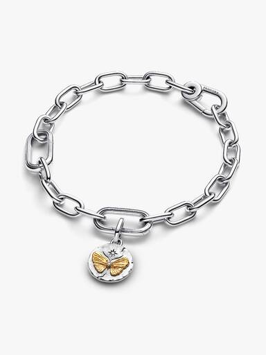 Charm Medalhão de Borboleta