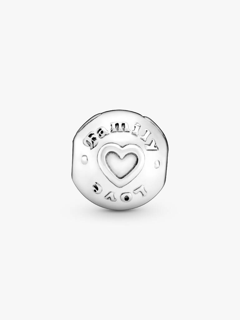 Charm Clip Família e Amor
