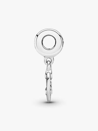 Charm pendente de coração "Amigos para Sempre"