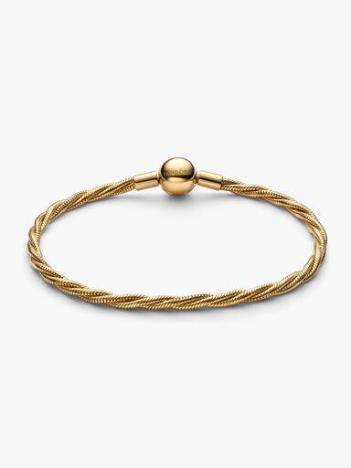 Pulseira Corrente Snake trançada