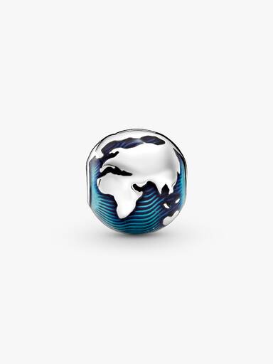 Clip Charm do globo azul