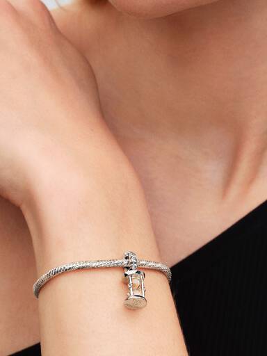 Charm Pendente de Ampulheta