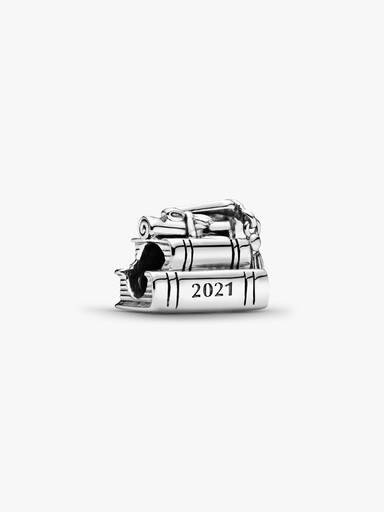 2021 graduation sterling silver charm
