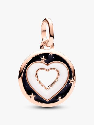 Charm Medalhão Corações Pandora ME