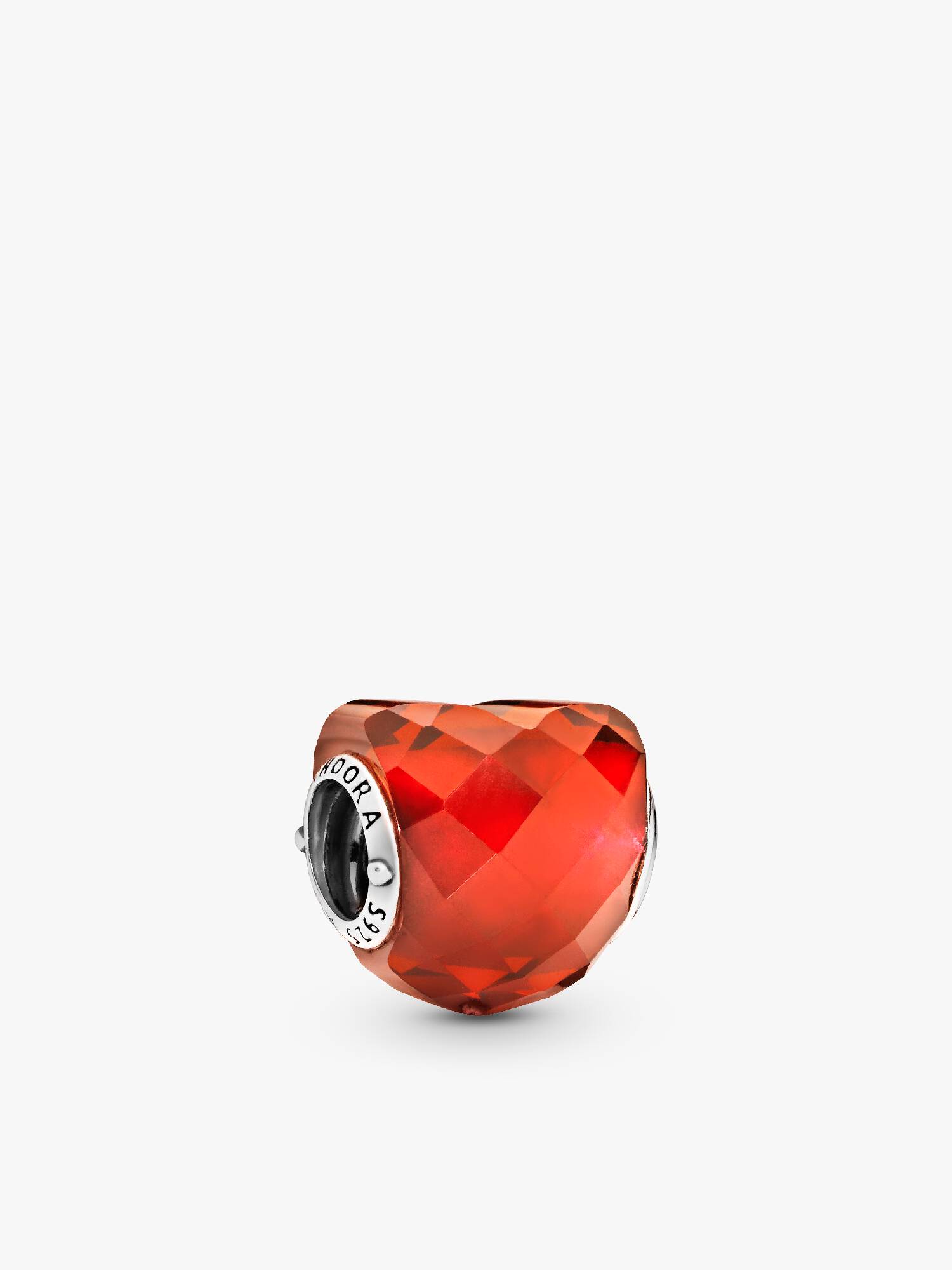 Laranja Coração Charm
