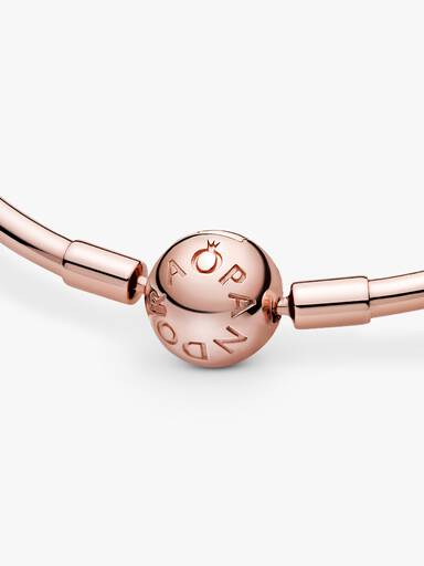 Bracelete Rígido Pandora Moments Fecho Esférico