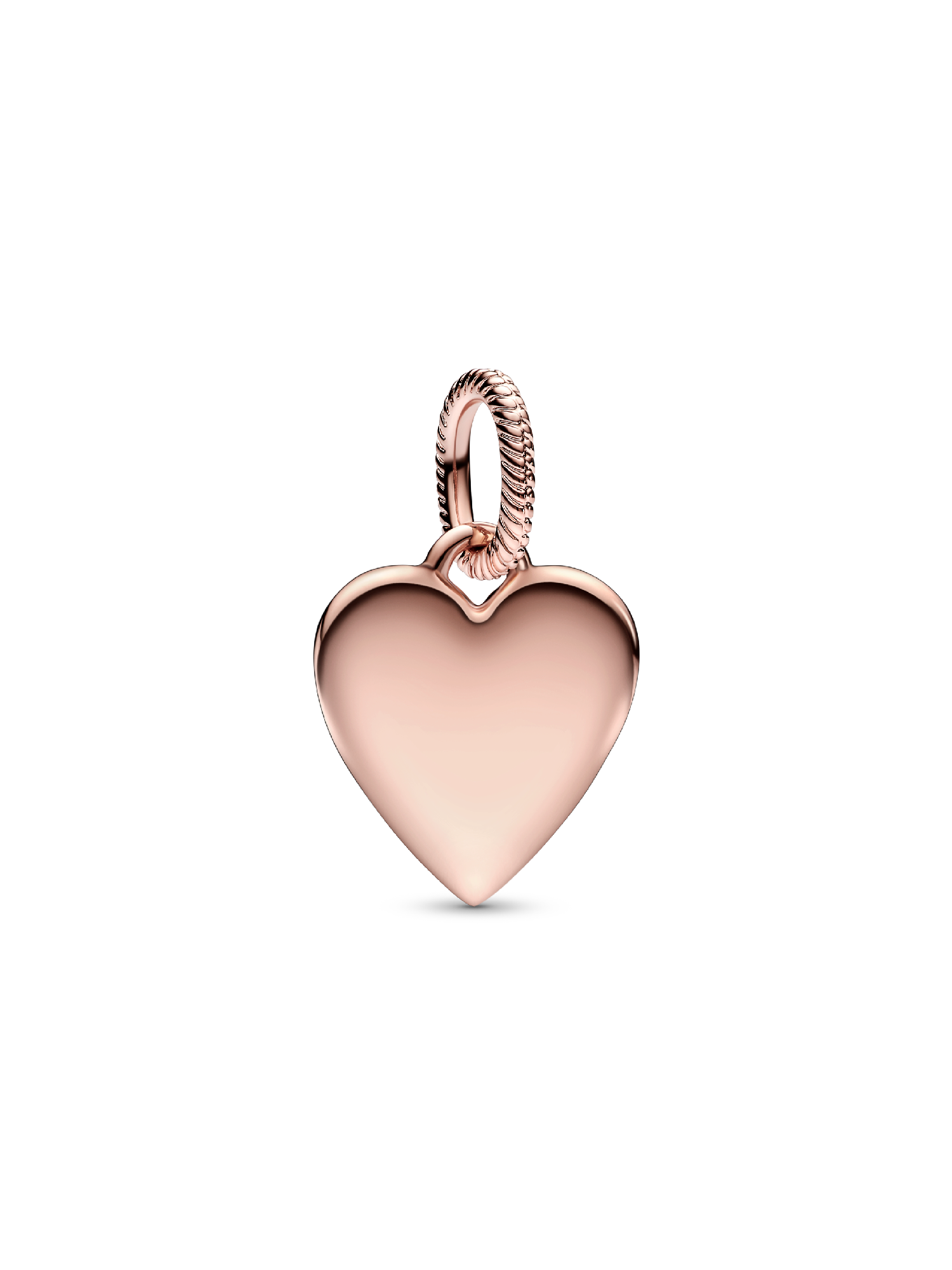Charm Pendente de Coração Gravável