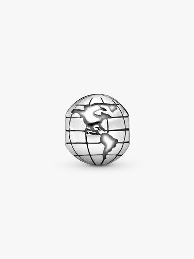 Globe silver clip