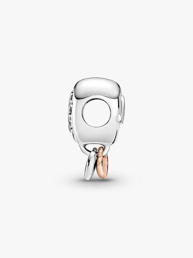 Charm de coração Obrigado Mãe