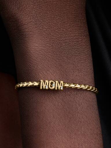 Charm “Mãe” reversível.