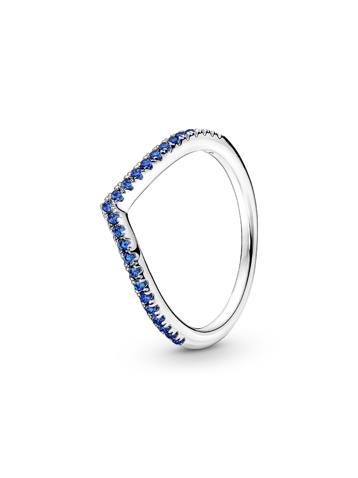 Anel Deseo Brilhante Azul Pandora Timeless