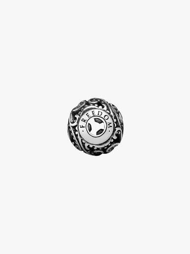 FREEDOM ESSENCE COLLECTION openwork charm in silver