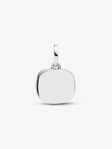 Charm Pendente Duplo com a Constelação do Amor em Azul Celestial
