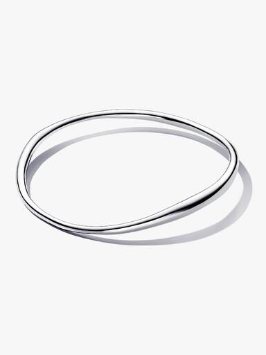 Bracelete Rígido em Forma Orgânica