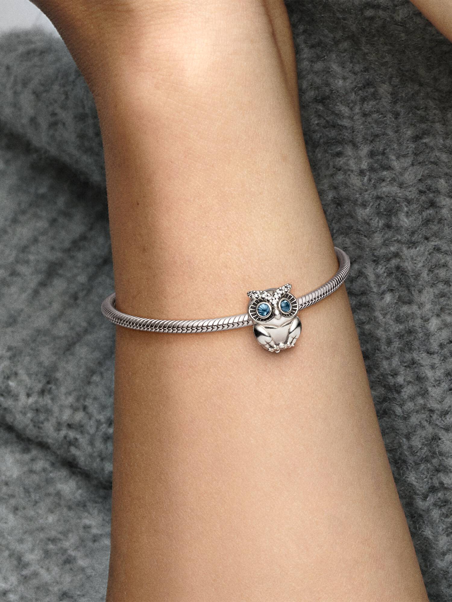Charm Brilhante de Coruja