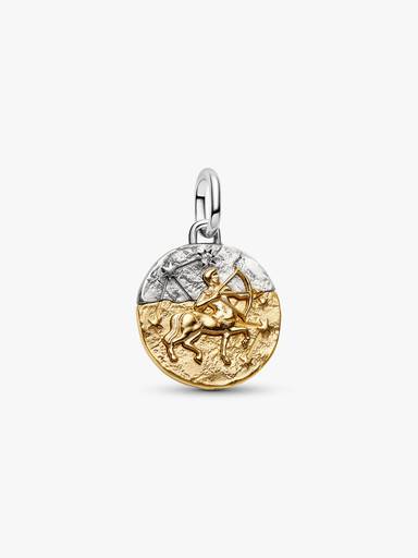 Charm Medalhão do Zodíaco do signo de Sagitário