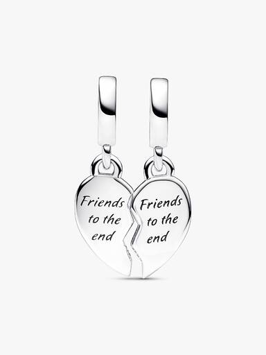 Charm Pendente Coração separável de Amigas