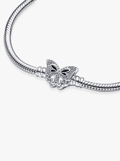 Pulseira Corrente snake com Fecho Borboleta