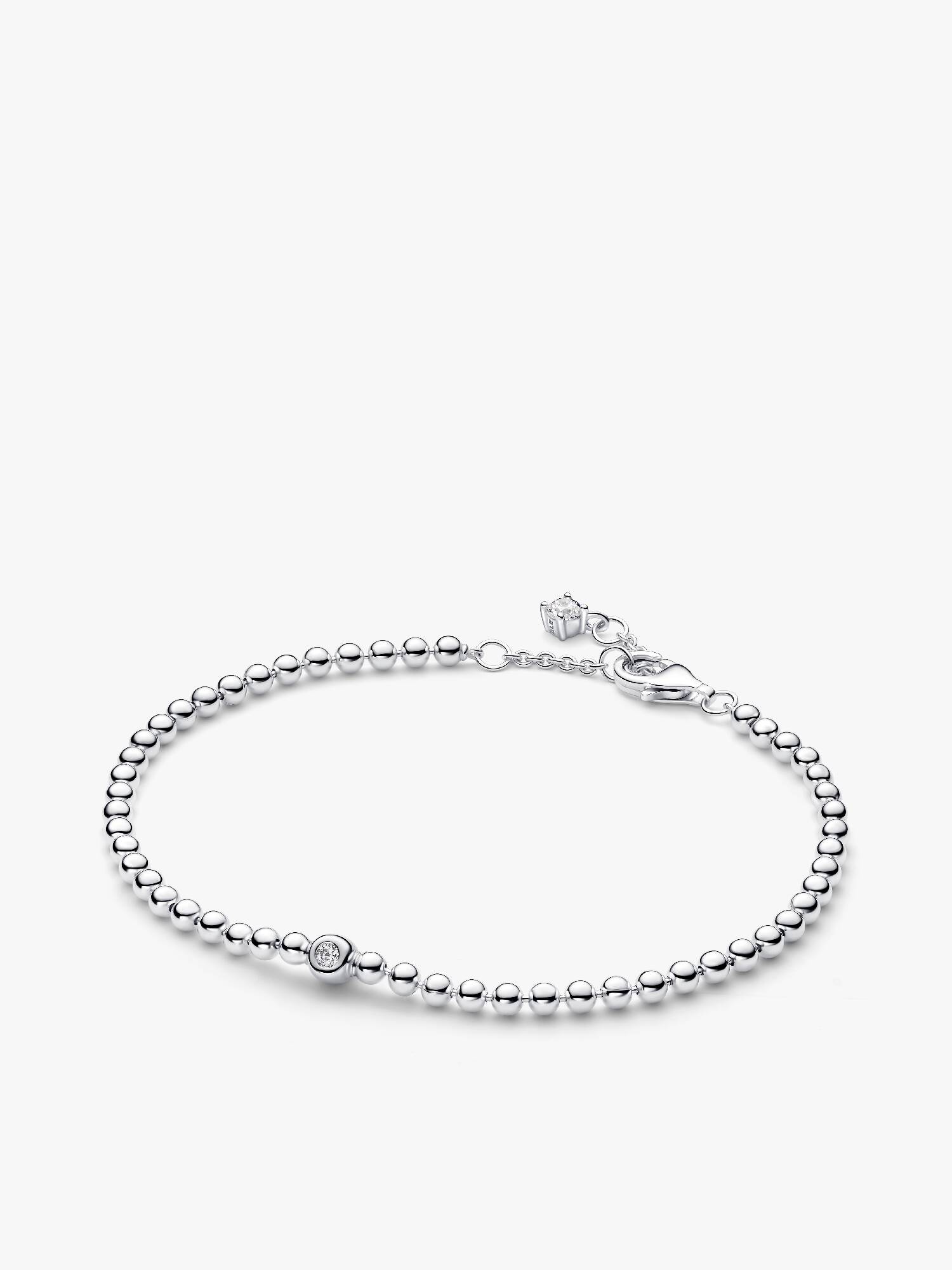 Pulseira Esferas e Pedras Brilhantes