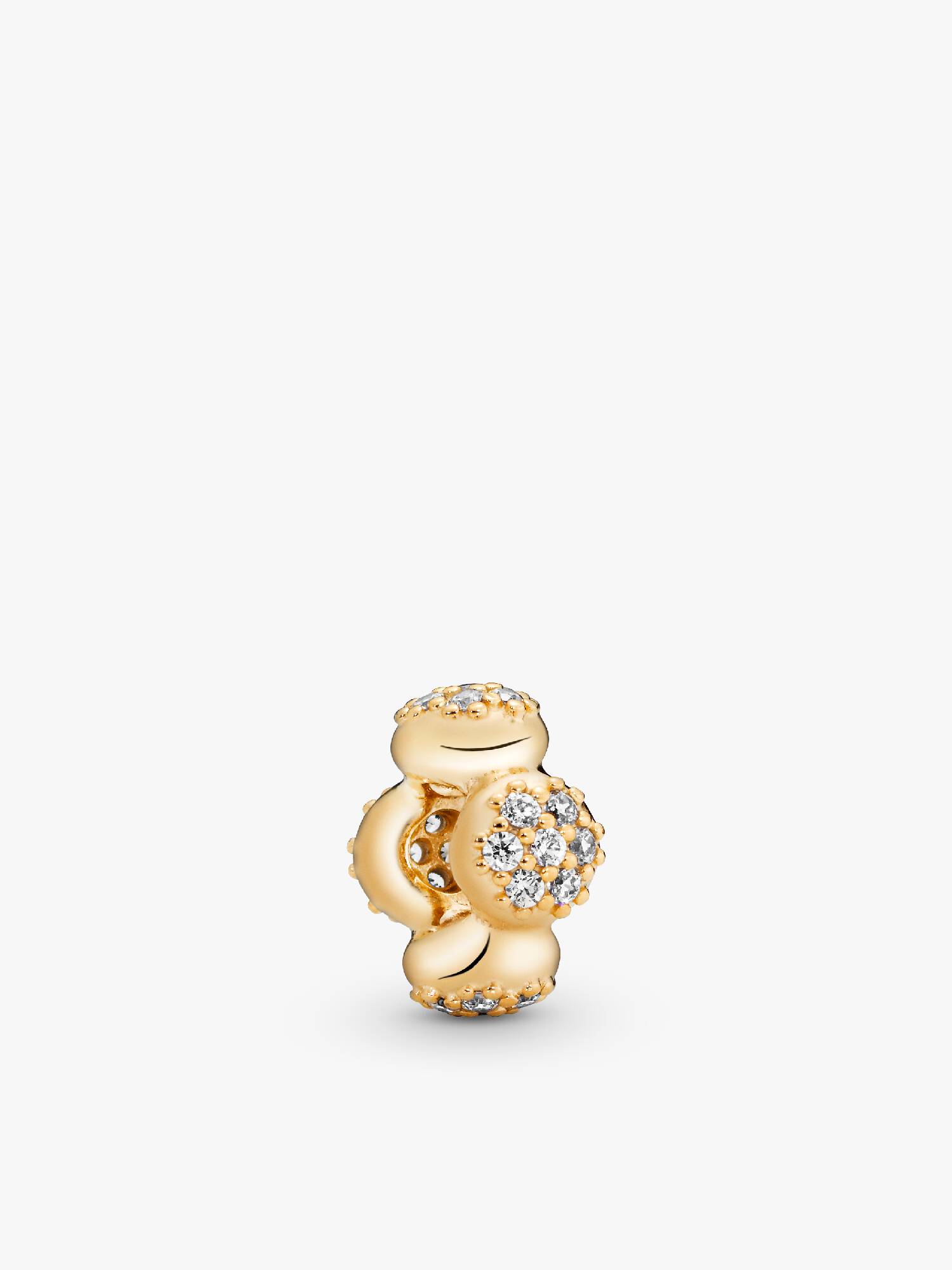 Modern LovePods PANDORA Shine spacer with clear cubic zirconia