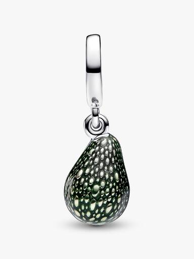 Charm pendente duplo de abacate