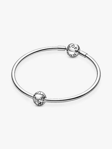 Globe silver clip