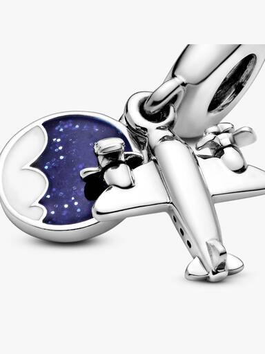 Charm Pendente Duplo Avião