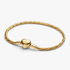 Pulseira Corrente Snake Facetada e Fecho de Coração Pulseira Corrente Snake Facetada e Fecho de Coração