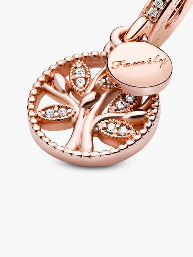 Charm Pendente Árvore da Vida Brilhante