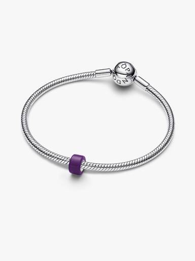 Mini charm de Vidro de Murano Roxo