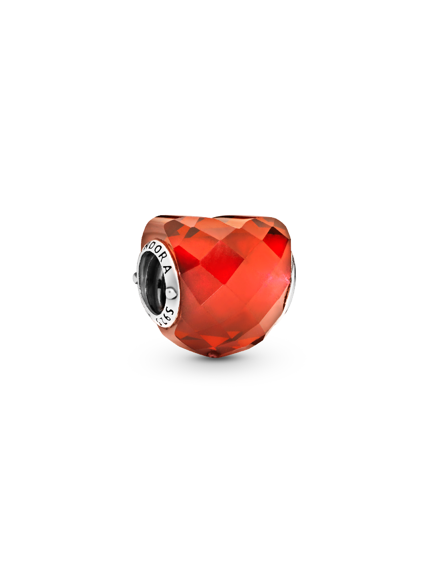 Laranja Coração Charm