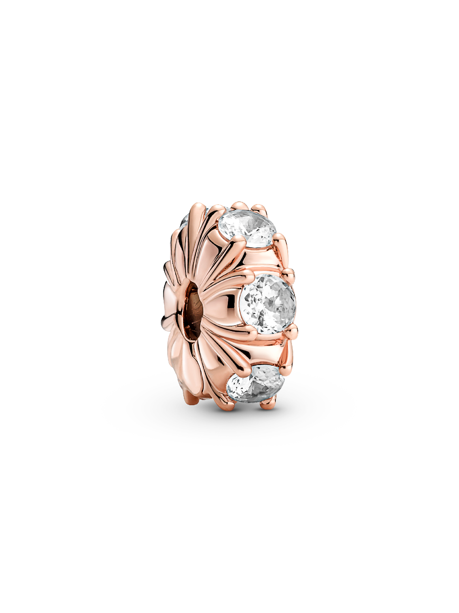 Charm Clip Charm com Clavija Larga Brilhante
