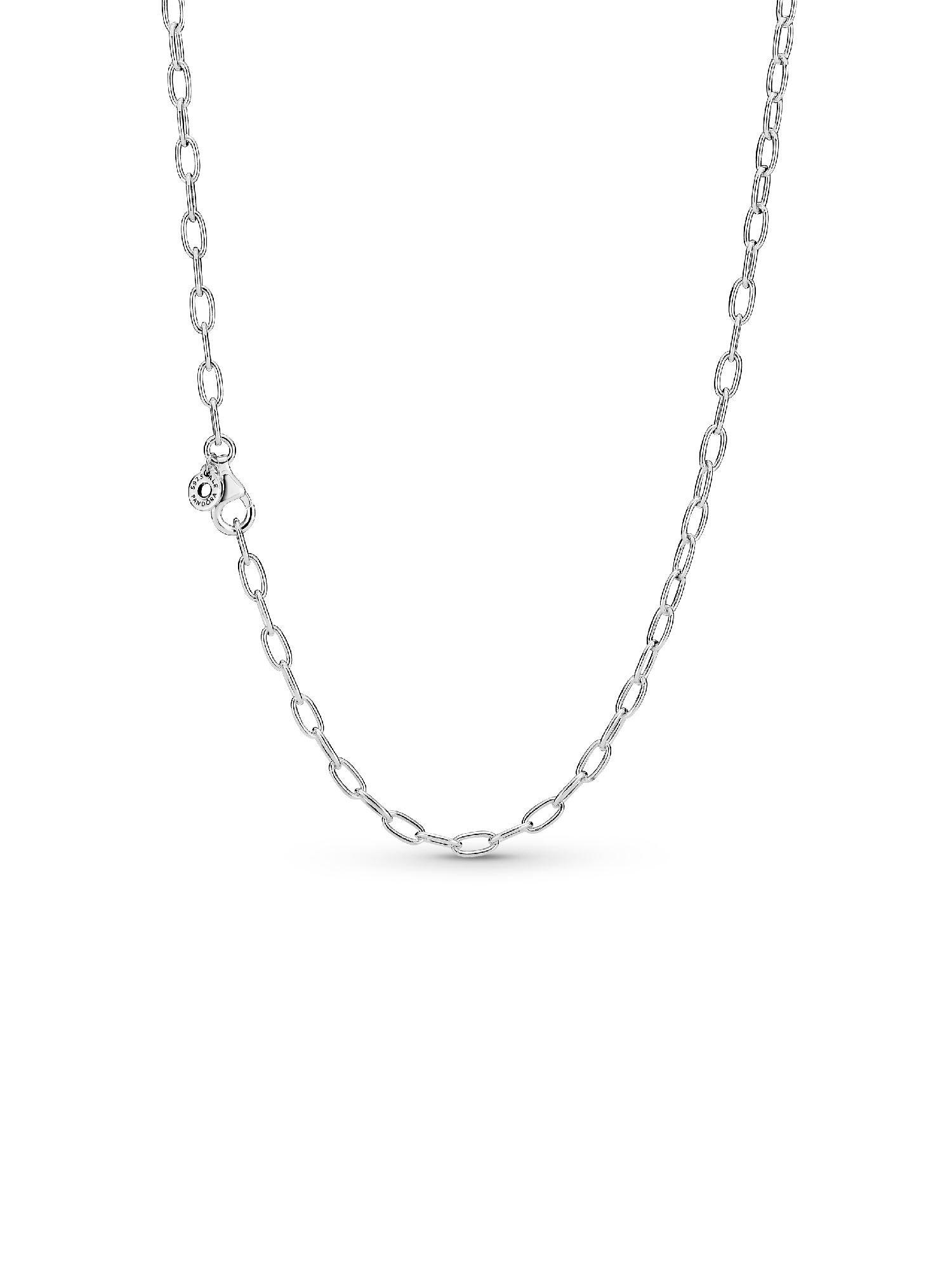 Sterling silver link necklace