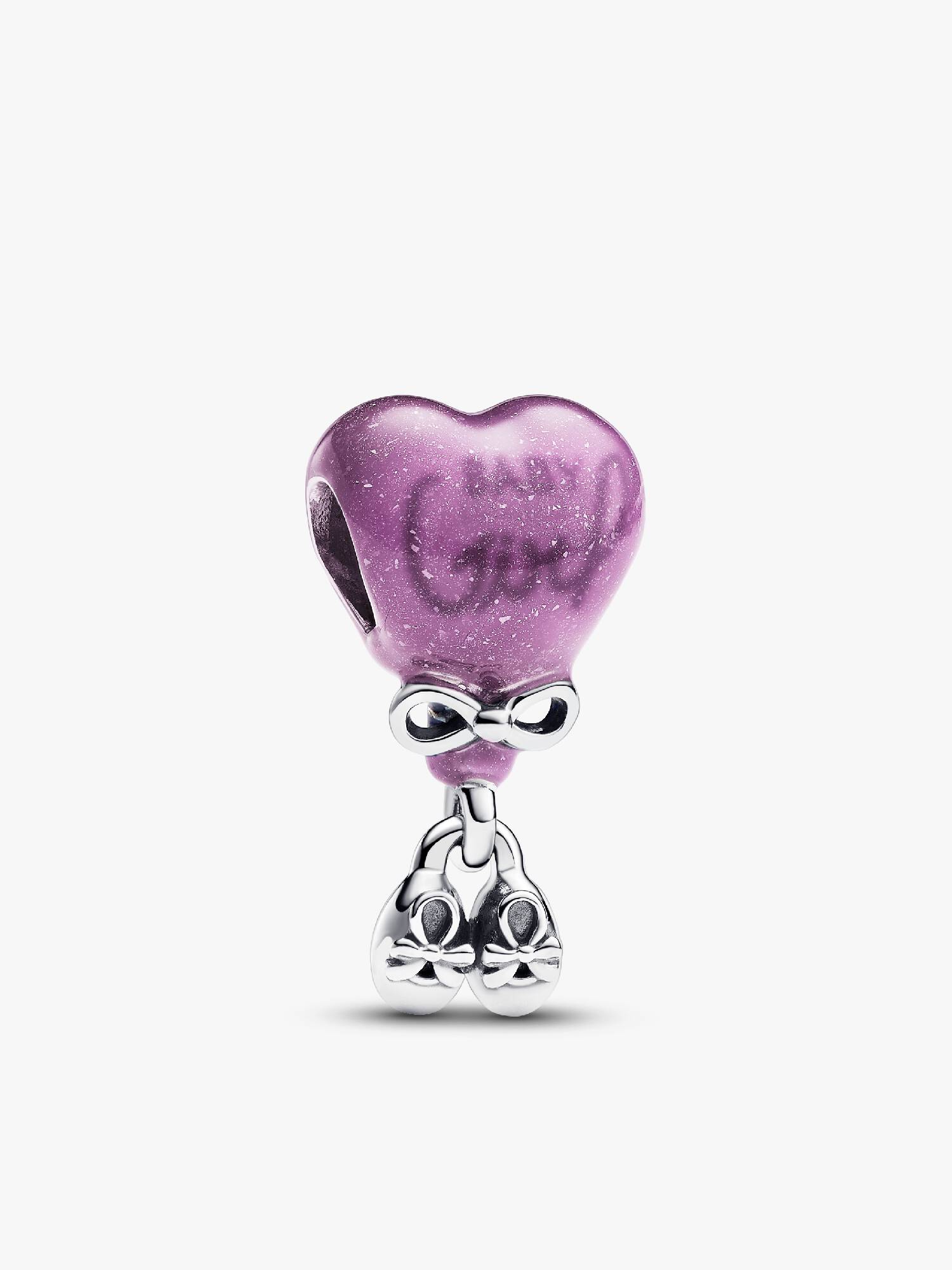 Charm que muda de cor revela o gênero menina.