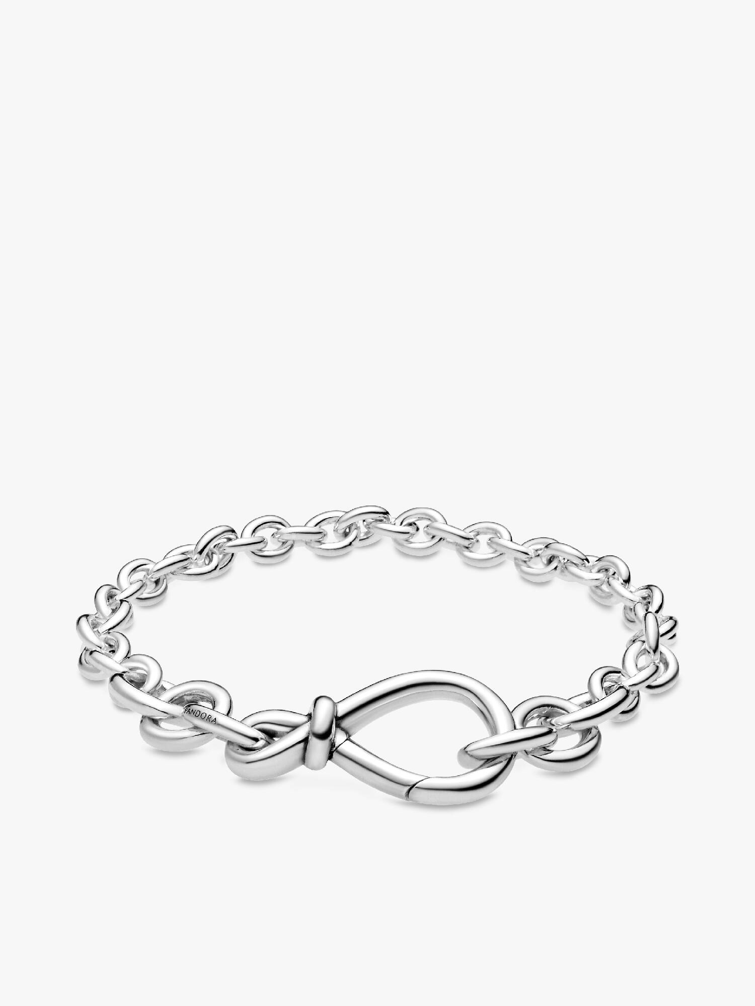Pulseira Corrente Nó Infinito Robusto