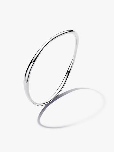 Bracelete Rígido em Forma Orgânica