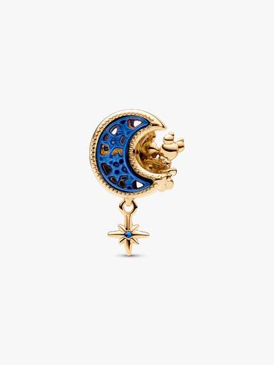 Charm Lua Crescente Minnie e Mickey da Disney