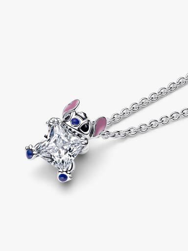Colar Stitch e Pedra Brilhante Disney