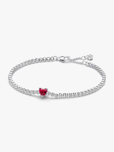 Pulseira Riviera Coração Brilhante