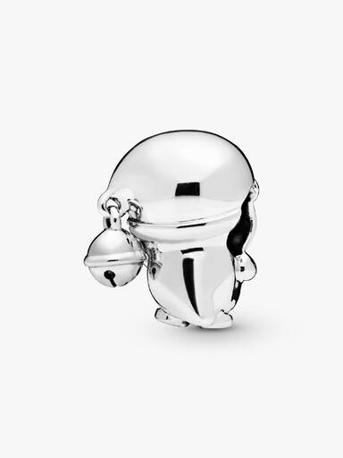 Penguin sterling silver charm