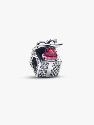 Charm de caixa de presente brilhante