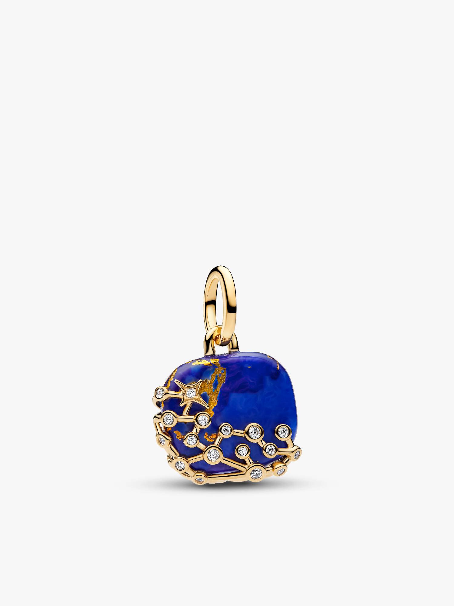 Charm Pendente de Constelação em Azul Celestial