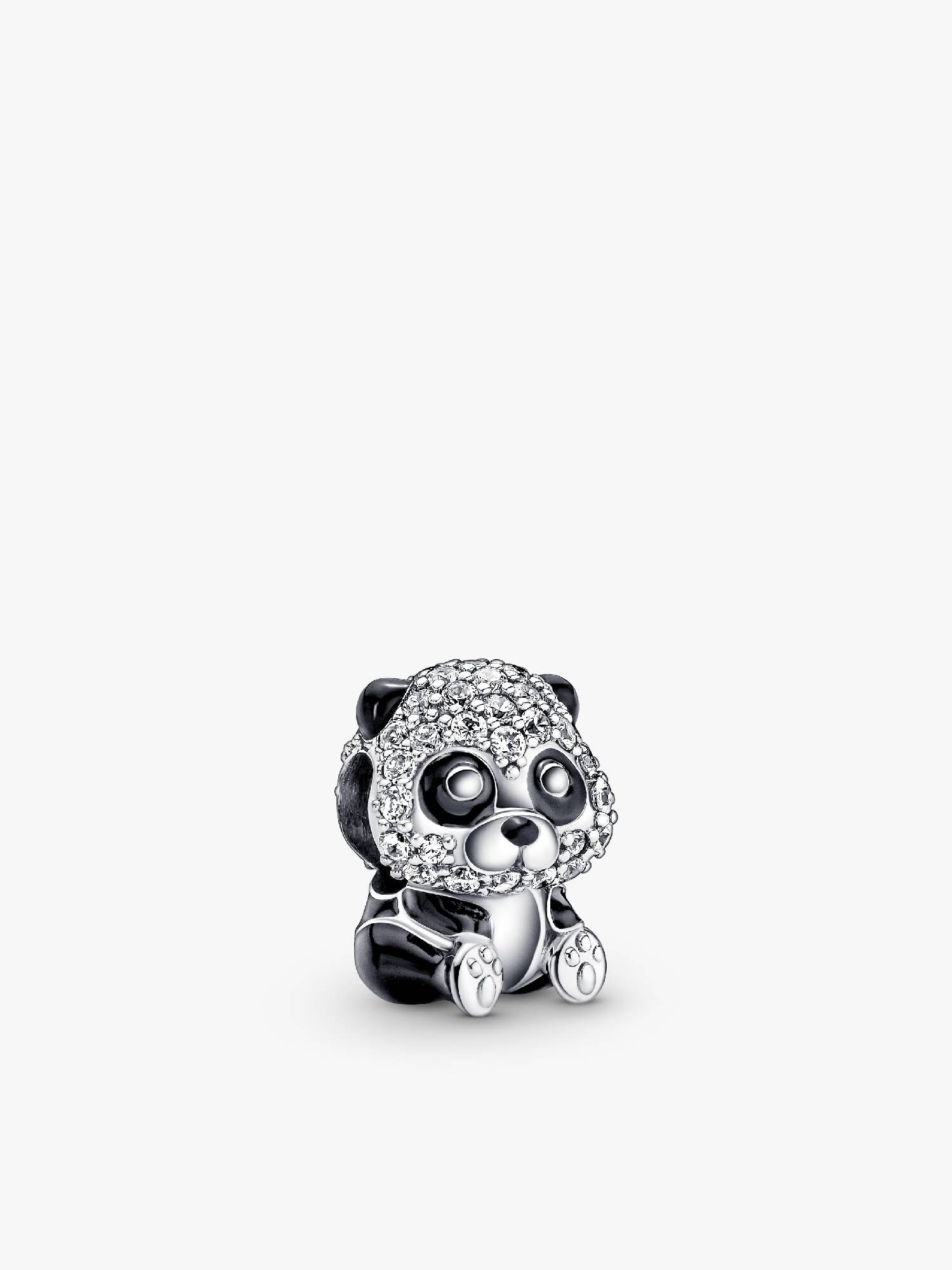 Charm de Panda Fofo Brilhante