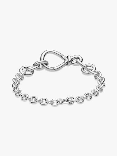 Pulseira Corrente Nó Infinito Robusto