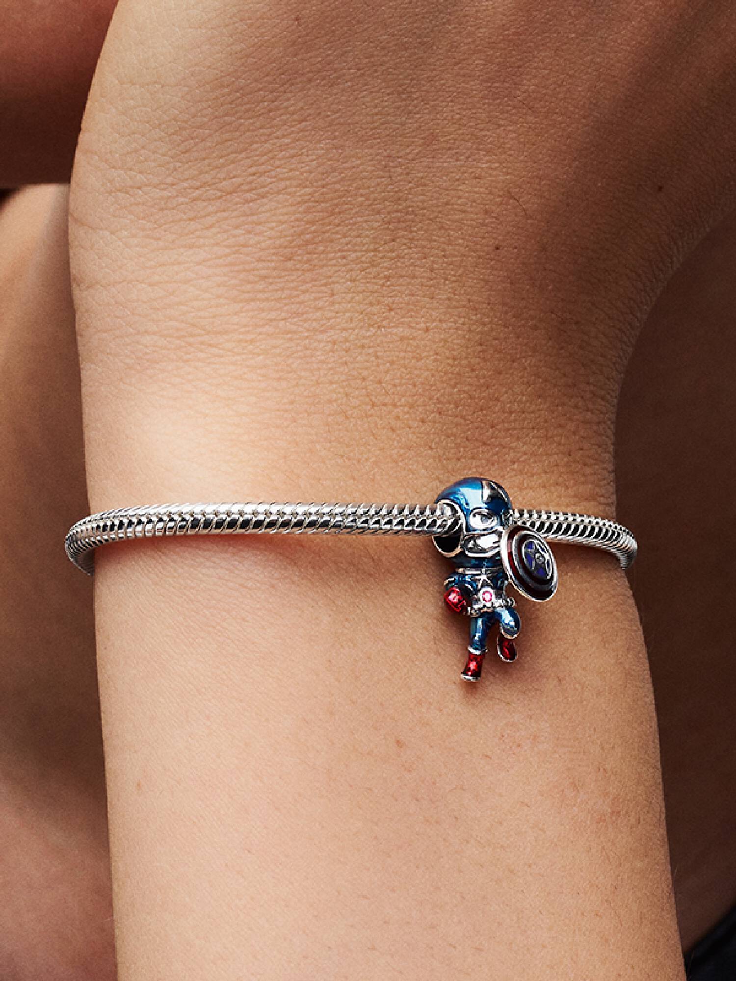Charm Capitão América Dos Vingadores