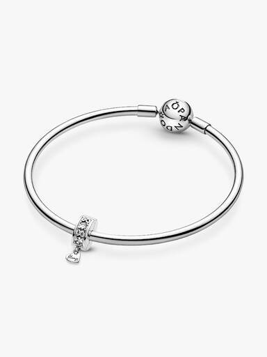 Charm clip pavé família sempre