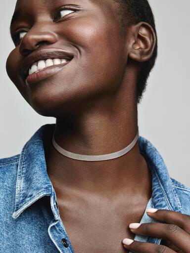 Sterling silver choker