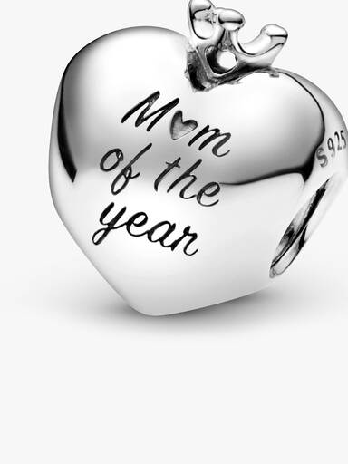 Heart sterling silver charm